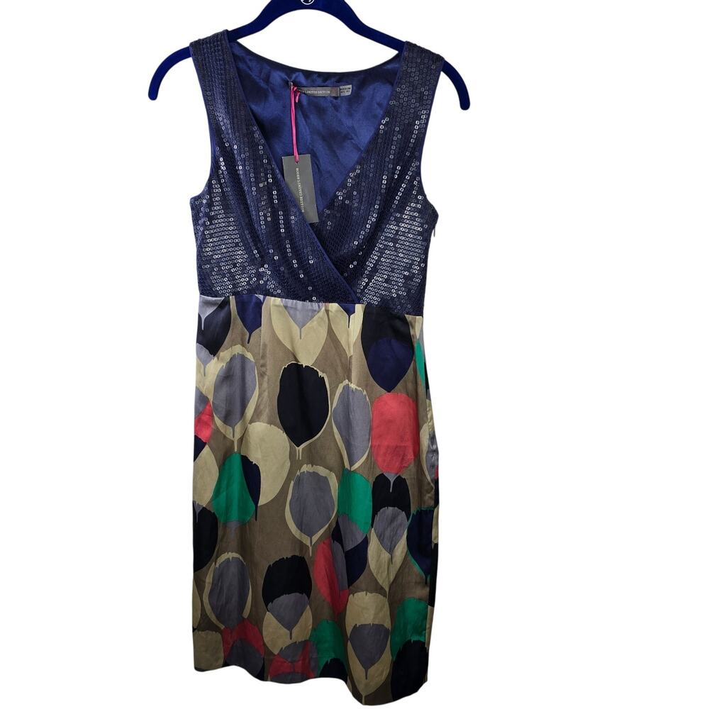 Boden Limited Edition Silk and Sequin Dress Size 2 NWT